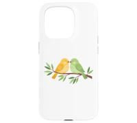 Carcasa para iPhone 15 Pro Two Birds On A Branch Bird Watcher Bird Watching Birding