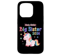 Carcasa para iPhone 15 Pro Unicornio tachado para Hermana Mayor 2026