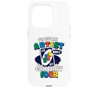 Carcasa para iPhone 15 Pro Uno - No Soy un Artista Pero Puedo Dibujar Cuatro
