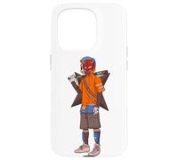 Carcasa para iPhone 15 Pro Urban Japanese Anime Devil Masked Read The Bat Warrior