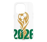 Carcasa para iPhone 15 Pro USA World Football 2026 Campeón del Juego de Equipos Ganadores Fútbol