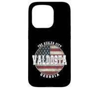 Carcasa para iPhone 15 Pro Valdosta Georgia, Bandera Americana Vintage