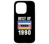 Carcasa para iPhone 15 Pro Vintage 1990's Kid Retro Era Born In The 1990 Cassette