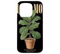 Carcasa para iPhone 15 Pro Vintage Fiddle-Leaf Higuera Planta Mamá Naturaleza Flora Jardinero