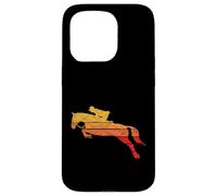 Carcasa para iPhone 15 Pro Vintage Horse Rider Girl 80s Hunter Jumper
