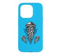 Carcasa para iPhone 15 Pro Vintage Medusa Marina Animal Y Océano Vida Amante
