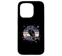Carcasa para iPhone 15 Pro Vintage Owls Design Animal Lover Night Owl