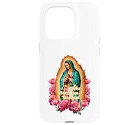 Carcasa para iPhone 15 Pro Virgencita La Guadalupana Virgen Morena Patrona de México