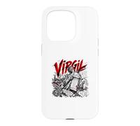 Carcasa para iPhone 15 Pro Virgilio Romano Poeta Eneida Latina Clásico Épico