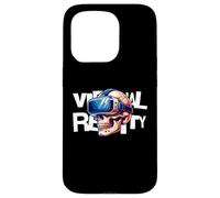 Carcasa para iPhone 15 Pro Virtual Reality Skull VR Gamer Futuristic Art