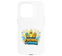 Carcasa para iPhone 15 Pro Visión Liderazgo Ambición Corona Motivación Diseño Gráfico