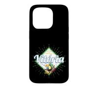 Carcasa para iPhone 15 Pro Vitória Espírito Santo Brasil Retro tucán Vintage Holiday