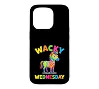 Carcasa para iPhone 15 Pro Wacky Wednesday Niños y Maestros | Mismatch Day Spirit Week