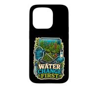 Carcasa para iPhone 15 Pro Water Change First Cuidado Acuario