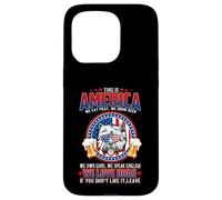 Carcasa para iPhone 15 Pro Westie Dog This America We Love Dogs Patriotic 4th of July
