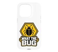 Carcasa para iPhone 15 Pro What The Bug Catcher Warning Funny Entomology Insect Catch