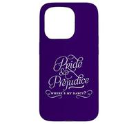 Carcasa para iPhone 15 Pro Where's My Darcy? Jane Austen/Orgullo y prejuicio