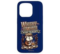 Carcasa para iPhone 15 Pro Whisky Is Water Without The Bad Parts - Ratón con escocés