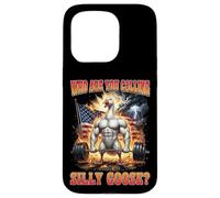 Carcasa para iPhone 15 Pro Who Are You Calling Silly Goose Músculo