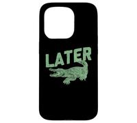 Carcasa para iPhone 15 Pro Wild Animal Crocodile Funny Alligator Later Gator