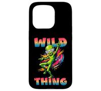Carcasa para iPhone 15 Pro Wild Thing Funny Alien Dancing, Retro, Estilo Disco de los 80