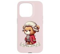 Carcasa para iPhone 15 Pro Wolgang Amadeus Mozart Osito de Peluche música clásica