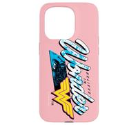 Carcasa para iPhone 15 Pro Wonder Woman 80th Believe in Wonder Blue Eyes