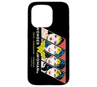Carcasa para iPhone 15 Pro Wonder Woman 80th Different Faces of Wonder Woman