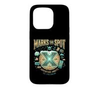 Carcasa para iPhone 15 Pro X Marks The Spot Adventure Espera Tesoro Digital náutico