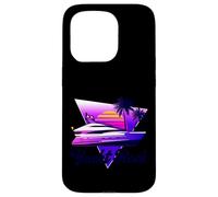 Carcasa para iPhone 15 Pro Yacht Rock Party Retro Style, 70s 80s Soft Rock Retro, Diversión