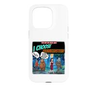 Carcasa para iPhone 15 Pro Yo elijo Frankenstein Funny Novelty Man or Bear