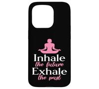 Carcasa para iPhone 15 Pro Yogafigure - Inhala el Futuro exhala el Pasado