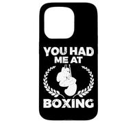 Carcasa para iPhone 15 Pro You Had Me At Boxing Self-Defense