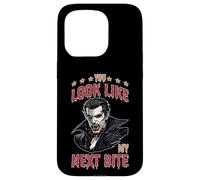 Carcasa para iPhone 15 Pro You Look Like My Next Bite Vampire Flirt Party -