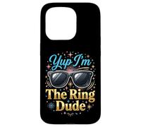 Carcasa para iPhone 15 Pro Yup I'm The Ring Dude Cortejo Nupcial