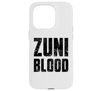 Carcasa para iPhone 15 Pro Zuni Blood Pueblos indígenas indígenas indígenas nativos Americanos