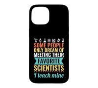 Carcasa para iPhone 15 Profesor de Ciencias Regalo Enseñar Biología Química Física