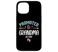 Carcasa para iPhone 15 Promoted to Grandma EST 2026 Nana 1st Time Grandmother to Be