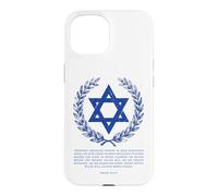 Carcasa para iPhone 15 Psalms 122:6-9 Star of David Israel Bible Verse German