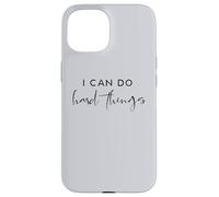 Carcasa para iPhone 15 Puedo Hacer Cosas difíciles Feminist Girl Power Women Empowerment