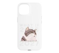 Carcasa para iPhone 15 ¿Qué pasaría si 2026 Fuera Solo un Trailer para 2027? Meme de Gato Divertido