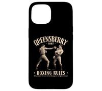 Carcasa para iPhone 15 Queensberry Boxing Rules: Vintage Distressed Boxing