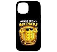 Carcasa para iPhone 15 ¿Quieres Ver mi Six Pack Bricks Lover Master Builder Divertido?