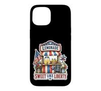 Carcasa para iPhone 15 Quiosco de Limonada Dulce como Liberty