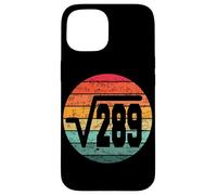 Carcasa para iPhone 15 raíz Cuadrada de 289 17 años cumpleaños Vintage 17