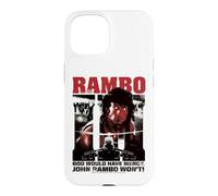 Carcasa para iPhone 15 Rambo III God Would Have Mercy Stallone Película