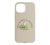 Carcasa para iPhone 15 Rana Medieval Divertida Qué diablos es un Meme Frogs
