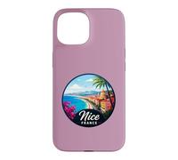 Carcasa para iPhone 15 Recuerdo de Niza Francia/Francia Niza
