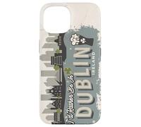 Carcasa para iPhone 15 Recuerdo Vintage I'D Rather Be In Dublin Irlanda