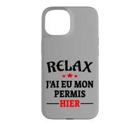 Carcasa para iPhone 15 Regalo Licencia de Conducir Código de Carretera Humor